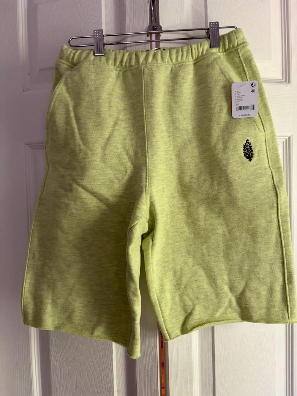 FP Movement by Free People Neon Lime Green Athletic Shorts